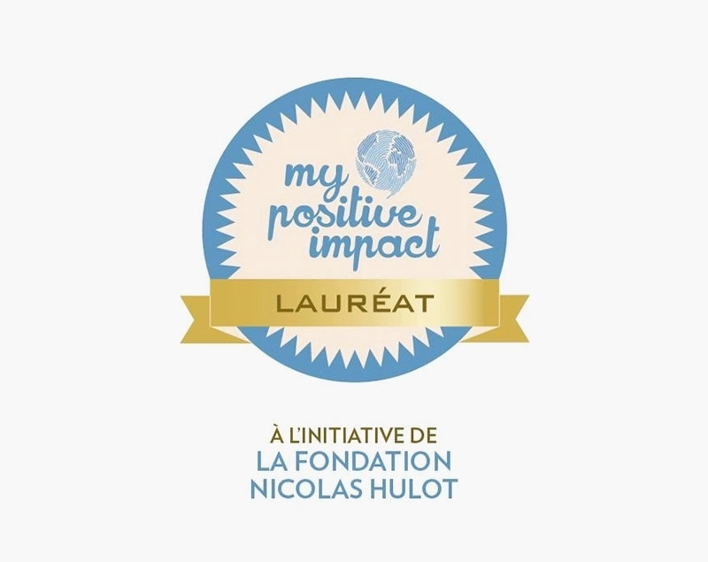 Lauréat du concours "My positive impact" de la fondation Nicolas Hulot