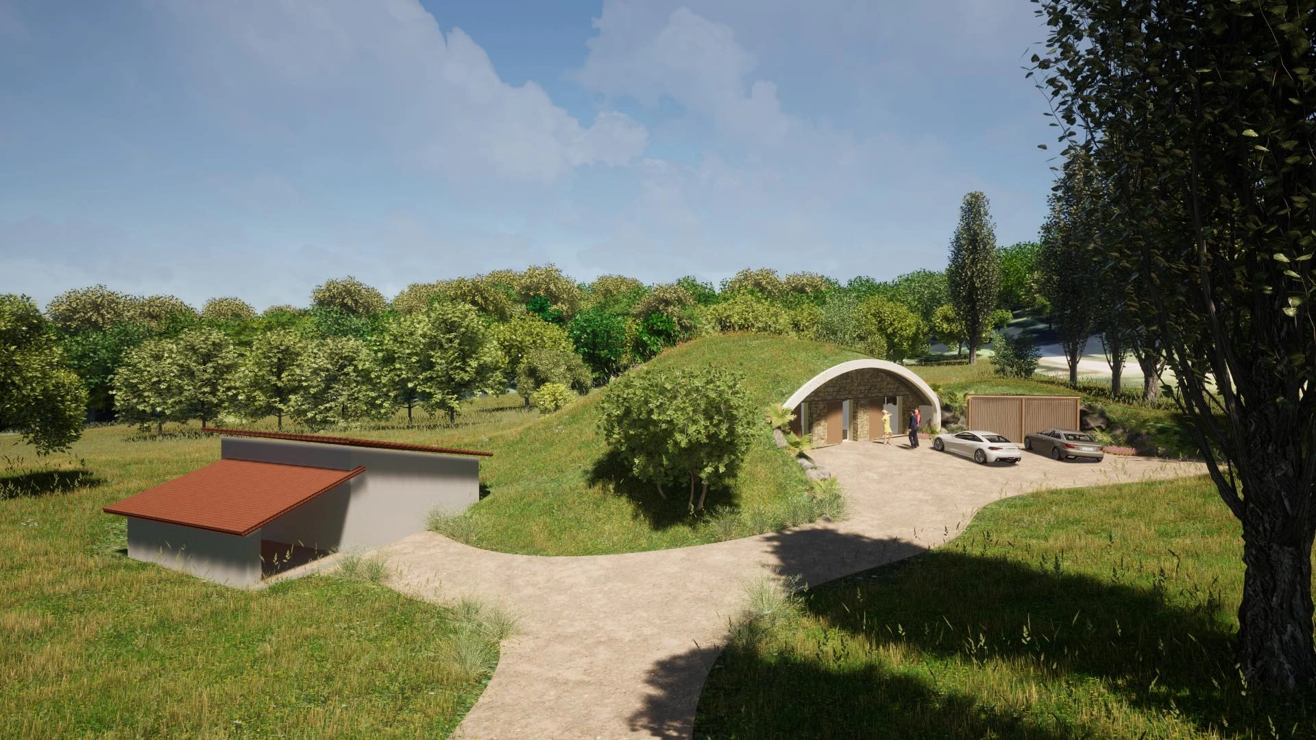 Nouvelle Maison Naturadome dans les Vosges