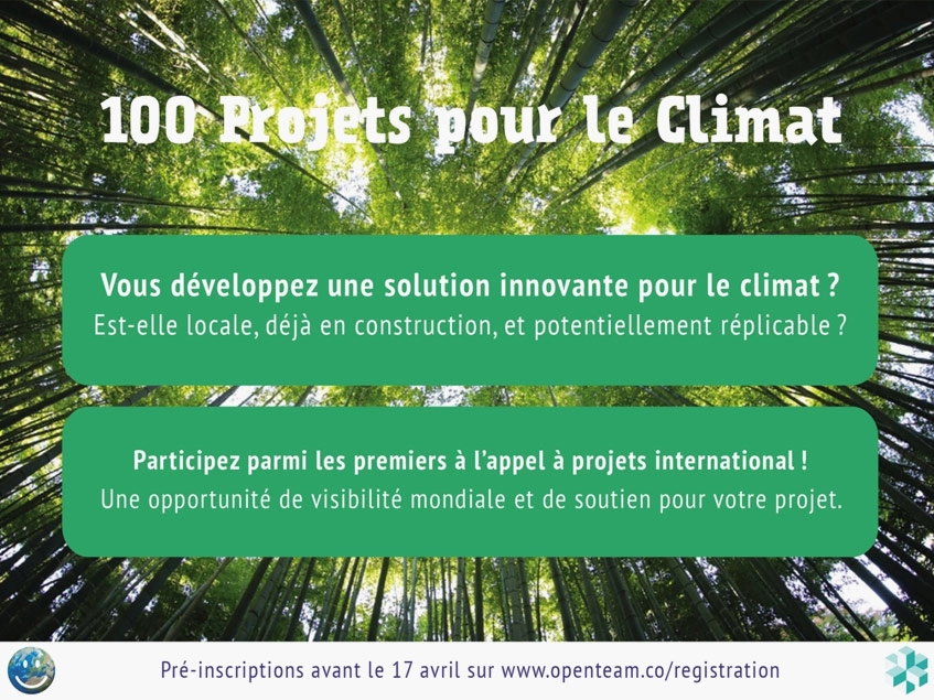100 projets pour le climat