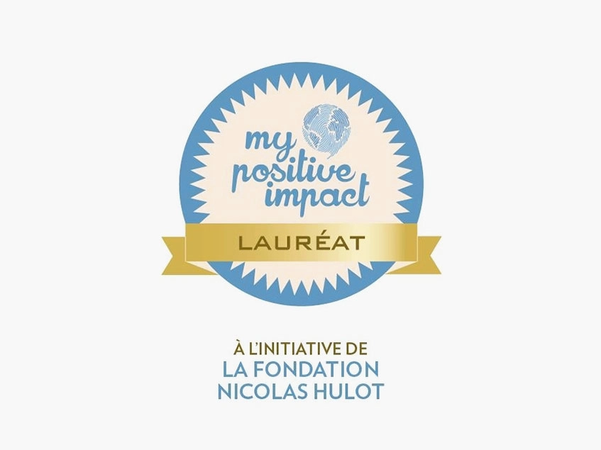 Lauréat du concours "My positive impact" de la fondation Nicolas Hulot