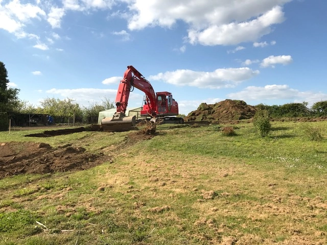 Le chantier en Vendée vient de s'ouvrir
